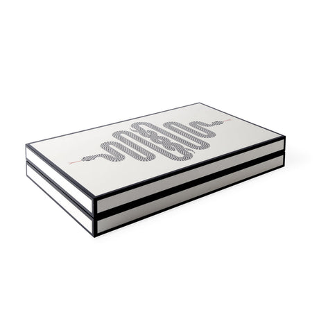 High-Gloss Lacquer Backgammon Set | Jonathan Adler Eden | Oroa.com