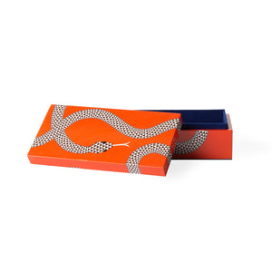 Serpent Print Lacquer Box S | Jonathan Adler Eden | Oroa.com