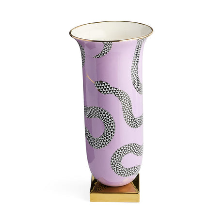 Purple Porcelain Serpent Flared Vase | Jonathan Adler Eden | Oroa.com