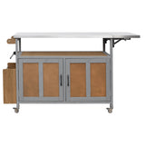 Foldable Outdoor Kitchen Island Cart - Cathy