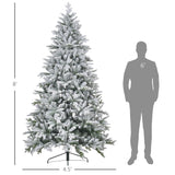 Modern European furniture - Snow Flocked Artificial Christmas Tree - www.oroa.com