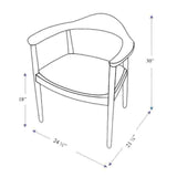 Mid-Century Modern Dining Chair - OROA