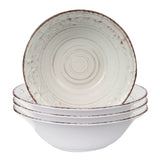 Rustic Cream Stoneware Bowl (S/4) | Catchy