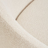 Sloped-Back Bouclé Chaise | Jonathan Adler Ether | Oroa.com