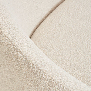 Sloped-Back Bouclé Chaise | Jonathan Adler Ether | Oroa.com