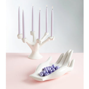 Six-Hand Porcelain Candelabra | Jonathan Adler Eve | Oroa.com
