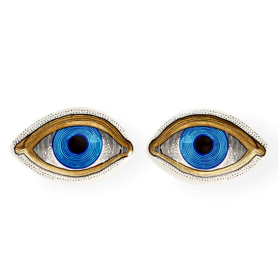 Porcelain Trinket Tray Set (2) | Jonathan Adler Eye | Oroa.com