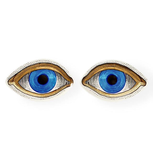 Porcelain Trinket Tray Set (2) | Jonathan Adler Eye | Oroa.com