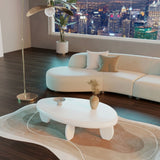 Cobblestone Coffee Table - White balance