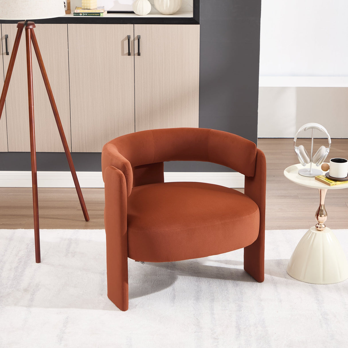 Accent Chair for Living Room, Velvet Touch
