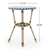 French Blue Bistro Table - OROA