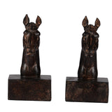 Sculptural Horse Bookends (S/2)