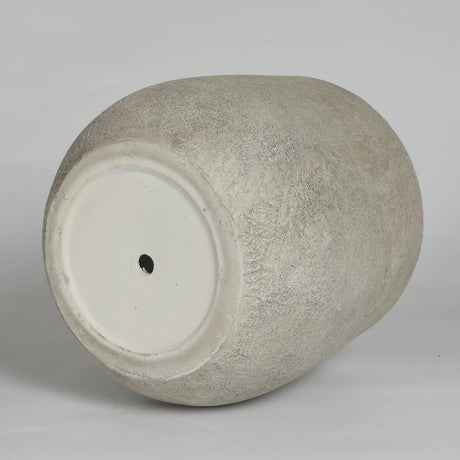 Round Concrete Planter (S/2) - Antique Grey