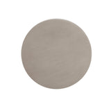 Outdoor Round U-Shape Side Table Light Grey