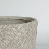 Round Concrete Planter (S/2)