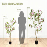 Artificial Bougainvillea Tree - Natural Look