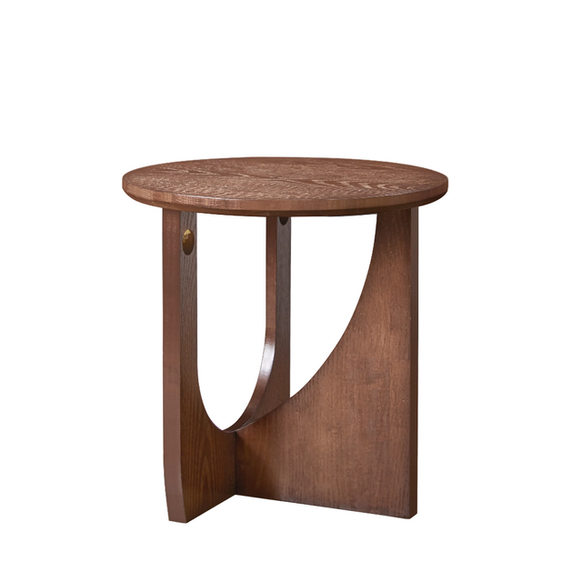 wood side table