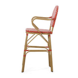 Outdoor Bar stool - French Bistro Red