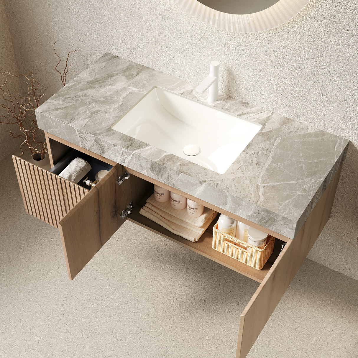 MURI Bathroom Vanity & Sink - OROA