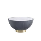Stylish Coffee Table Round - Gold Base