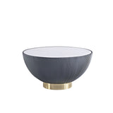 Stylish Coffee Table Round - Gold Base