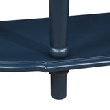 Modern European furniture - Retro Curved Wood Console Table - www.oroa.com