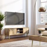 Jager - TV Media Stand - Mango Wood