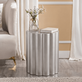 side table silver