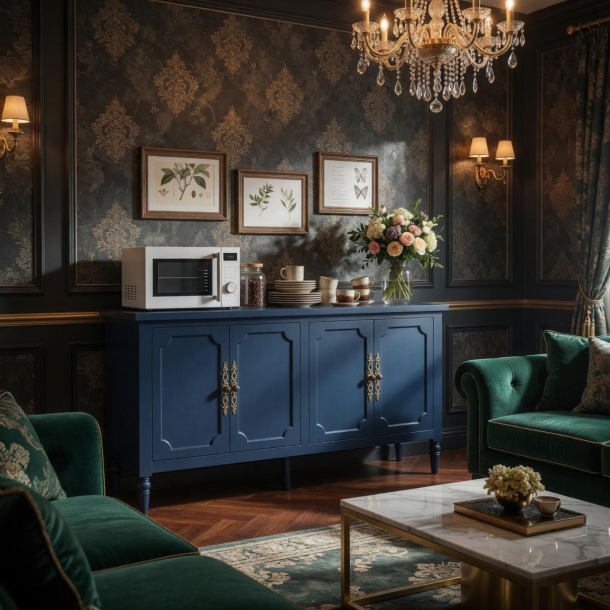 Vintage Buffet Cabinet - OROA
