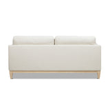 Pasadena Modern Farmhouse Sofa, Flax White Linen - OROA Modern Furniture