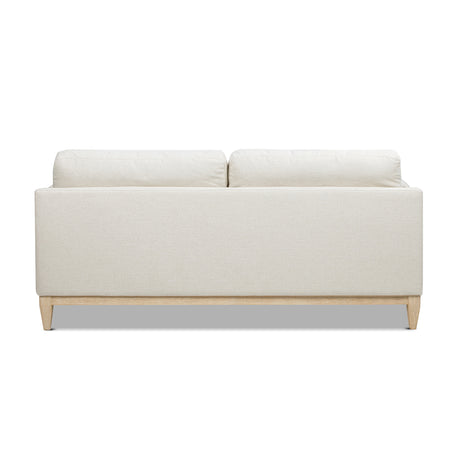 Pasadena Modern Farmhouse Sofa, Flax White Linen - OROA Modern Furniture