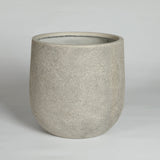 Round Concrete Planter (S/2) - Antique Grey