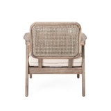Outdoor Acacia Wood Patio Club Chair - OROA