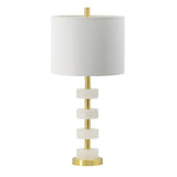 Marble Table Lamp Vintage Charm - OROA