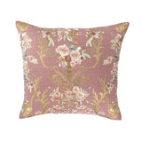 Fontainebleau Embroidered Linen Throw Pillow Cover - OROA