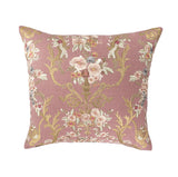 Fontainebleau Embroidered Linen Throw Pillow Cover - OROA