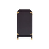 Gold Etched Black Sideboard | Jonathan Adler Gala | Oroa.com