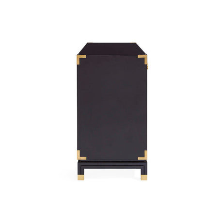 Gold Etched Black Sideboard | Jonathan Adler Gala | Oroa.com