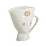 Gilded Porcelain Pitcher | Jonathan Adler Giuliette | Oroa.com