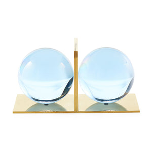 Acrylic Orbs Boockends | Jonathan Adler Globo | Oroa.com
