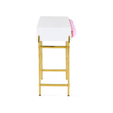 Pink Cabochons 2-Drawer Console | Jonathan Adler | Oroa.com