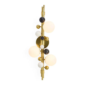 Three-Light Orbs Wall Lamp | Jonathan Adler Globo