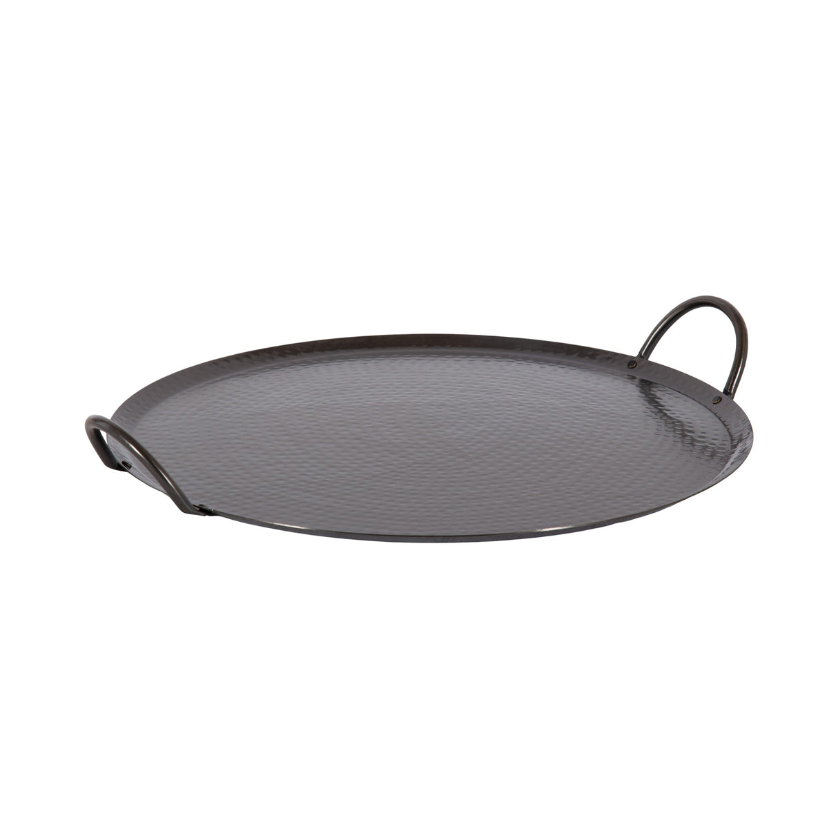 Sanzo Hammered Round Metal Tray