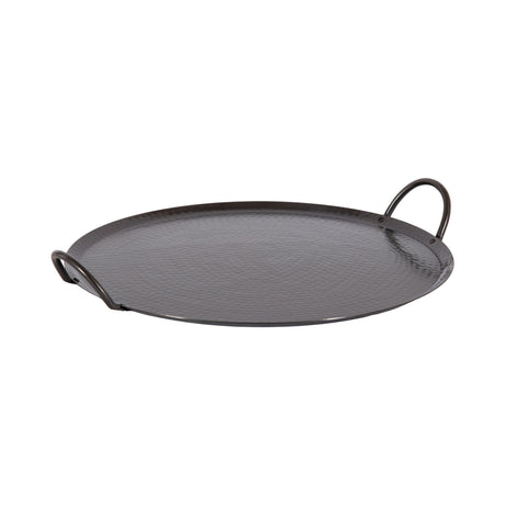 Sanzo Hammered Round Metal Tray