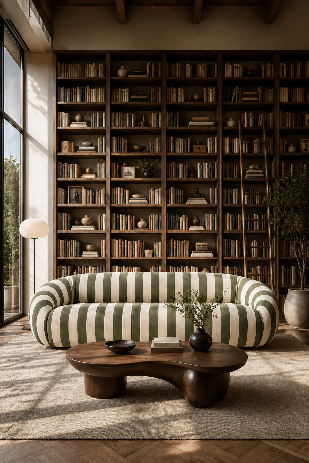 green striped sofa Picadilly - OROA