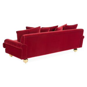 Orb Feet Velvet Sofa | Jonathan Adler Greenwich | Oroa.com