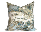 Lincoln Toile Pillow Cover in Light Blue, Thibaut Pillows