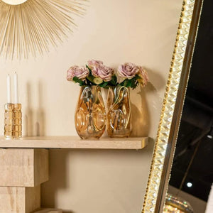 Bronze Crystal Mirror | Richmond Interiors Kahlo