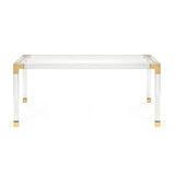 Clear Acrylic Dining Table | Jonathan Adler Jacques | Oroa.com