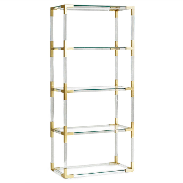 Glass Shelf Cabinet | Jonathan Adler Jacques | Oroa.com